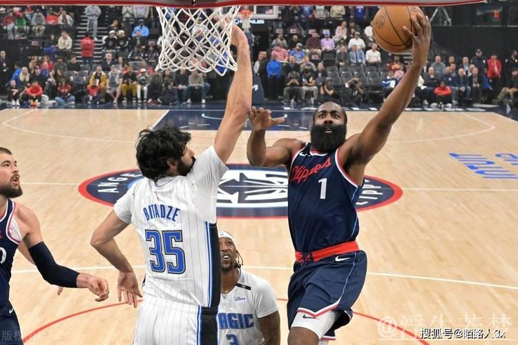 哈登高效表现 快船客场力克魔术 哈登高效表现 快船客场力克魔术